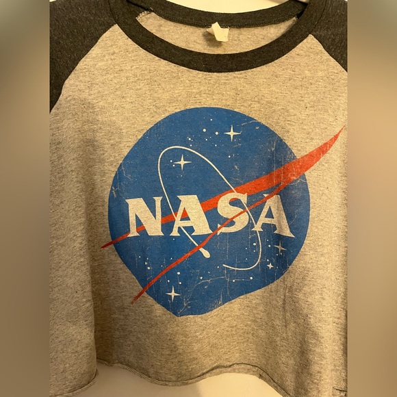 Urban Outfitters Tops - Nasa cropped vintage style 3/4 length t-shirt